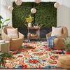 image:imageNourison Home Aloha Multicolor 3 x 5 Area Rug  Easy Clean Non Shedding Bed Room Living Room Dining Room Kitchen 3 x 5Multi Color
