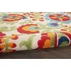 image:imageNourison Home Aloha Multicolor 3 x 5 Area Rug  Easy Clean Non Shedding Bed Room Living Room Dining Room Kitchen 3 x 5Multi Color