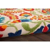 image:imageNourison Home Aloha Multicolor 3 x 5 Area Rug  Easy Clean Non Shedding Bed Room Living Room Dining Room Kitchen 3 x 5Multi Color
