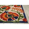 image:imageNourison Home Aloha Multicolor 3 x 5 Area Rug  Easy Clean Non Shedding Bed Room Living Room Dining Room Kitchen 3 x 5Multi Color