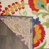 image:imageNourison Home Aloha Multicolor 3 x 5 Area Rug  Easy Clean Non Shedding Bed Room Living Room Dining Room Kitchen 3 x 5Multi Color