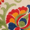 image:imageNourison Home Aloha Multicolor 3 x 5 Area Rug  Easy Clean Non Shedding Bed Room Living Room Dining Room Kitchen 3 x 5Multi Color