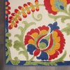 image:imageNourison Home Aloha Multicolor 3 x 5 Area Rug  Easy Clean Non Shedding Bed Room Living Room Dining Room Kitchen 3 x 5Multi Color
