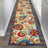 image:imageNourison Home Aloha Multicolor 3 x 5 Area Rug  Easy Clean Non Shedding Bed Room Living Room Dining Room Kitchen 3 x 5Multi Color