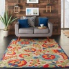 image:imageNourison Home Aloha Multicolor 3 x 5 Area Rug  Easy Clean Non Shedding Bed Room Living Room Dining Room Kitchen 3 x 5Multi Color