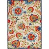 image:imageNourison Home Aloha Multicolor 3 x 5 Area Rug  Easy Clean Non Shedding Bed Room Living Room Dining Room Kitchen 3 x 5Multi Color