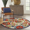 image:imageNourison Home Aloha Multicolor 3 x 5 Area Rug  Easy Clean Non Shedding Bed Room Living Room Dining Room Kitchen 3 x 5Multi Color