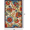 image:imageNourison Home Aloha Multicolor 3 x 5 Area Rug  Easy Clean Non Shedding Bed Room Living Room Dining Room Kitchen 3 x 5Multi Color