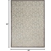 image:imageNourison Home Aloha Multicolor 3 x 5 Area Rug  Easy Clean Non Shedding Bed Room Living Room Dining Room Kitchen 3 x 5Natural
