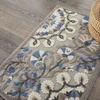 image:imageNourison Home Aloha Red Multicolor 3 x 5 Area Rug  Easy Clean Non Shedding Bed Room Living Room Dining Room Kitchen 3 x 5GreyMulti