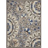 image:imageNourison Home Aloha Red Multicolor 3 x 5 Area Rug  Easy Clean Non Shedding Bed Room Living Room Dining Room Kitchen 3 x 5GreyMulti