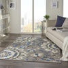 image:imageNourison Home Aloha Red Multicolor 3 x 5 Area Rug  Easy Clean Non Shedding Bed Room Living Room Dining Room Kitchen 3 x 5GreyMulti