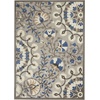 image:imageNourison Home Aloha Red Multicolor 3 x 5 Area Rug  Easy Clean Non Shedding Bed Room Living Room Dining Room Kitchen 3 x 5GreyMulti