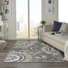 image:imageNourison Home Aloha Red Multicolor 3 x 5 Area Rug  Easy Clean Non Shedding Bed Room Living Room Dining Room Kitchen 3 x 5GreyMulti