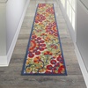 image:imageNourison Home Aloha Red Multicolor 3 x 5 Area Rug  Easy Clean Non Shedding Bed Room Living Room Dining Room Kitchen 3 x 5RedMulti