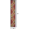 image:imageNourison Home Aloha Red Multicolor 3 x 5 Area Rug  Easy Clean Non Shedding Bed Room Living Room Dining Room Kitchen 3 x 5RedMulti