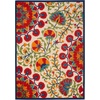 image:imageNourison Home Aloha Red Multicolor 3 x 5 Area Rug  Easy Clean Non Shedding Bed Room Living Room Dining Room Kitchen 3 x 5RedMulti