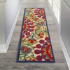image:imageNourison Home Aloha Red Multicolor 3 x 5 Area Rug  Easy Clean Non Shedding Bed Room Living Room Dining Room Kitchen 3 x 5RedMulti