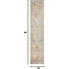 image:imageNourison Home Astra Machine Washable Beige 33 x 5 Area Rug  Easy Clean Non Shedding Bed Room Living Room Dining Room Kitchen 3 x 5Beige Blue