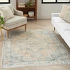 image:imageNourison Home Astra Machine Washable Beige 33 x 5 Area Rug  Easy Clean Non Shedding Bed Room Living Room Dining Room Kitchen 3 x 5Beige Blue