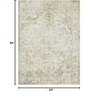 image:imageNourison Home Astra Machine Washable Beige 33 x 5 Area Rug  Easy Clean Non Shedding Bed Room Living Room Dining Room Kitchen 3 x 5Blue Green