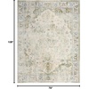 image:imageNourison Home Astra Machine Washable Beige 33 x 5 Area Rug  Easy Clean Non Shedding Bed Room Living Room Dining Room Kitchen 3 x 5Blue Green