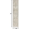 image:imageNourison Home Astra Machine Washable Beige 33 x 5 Area Rug  Easy Clean Non Shedding Bed Room Living Room Dining Room Kitchen 3 x 5Blue Green