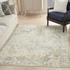 image:imageNourison Home Astra Machine Washable Beige 33 x 5 Area Rug  Easy Clean Non Shedding Bed Room Living Room Dining Room Kitchen 3 x 5Blue Green