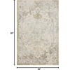 image:imageNourison Home Astra Machine Washable Beige 33 x 5 Area Rug  Easy Clean Non Shedding Bed Room Living Room Dining Room Kitchen 3 x 5Blue Green