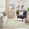 image:imageNourison Home Astra Machine Washable Beige 33 x 5 Area Rug  Easy Clean Non Shedding Bed Room Living Room Dining Room Kitchen 3 x 5Blue Green
