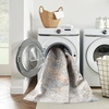 image:imageNourison Home Astra Machine Washable Beige 33 x 5 Area Rug  Easy Clean Non Shedding Bed Room Living Room Dining Room Kitchen 3 x 5Denim Multicolor