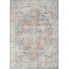 image:imageNourison Home Astra Machine Washable Beige 33 x 5 Area Rug  Easy Clean Non Shedding Bed Room Living Room Dining Room Kitchen 3 x 5Denim Multicolor