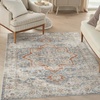 image:imageNourison Home Astra Machine Washable Beige 33 x 5 Area Rug  Easy Clean Non Shedding Bed Room Living Room Dining Room Kitchen 3 x 5Denim Multicolor