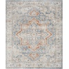 image:imageNourison Home Astra Machine Washable Beige 33 x 5 Area Rug  Easy Clean Non Shedding Bed Room Living Room Dining Room Kitchen 3 x 5Denim Multicolor