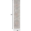image:imageNourison Home Astra Machine Washable Beige 33 x 5 Area Rug  Easy Clean Non Shedding Bed Room Living Room Dining Room Kitchen 3 x 5Denim Multicolor