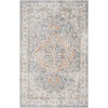 image:imageNourison Home Astra Machine Washable Beige 33 x 5 Area Rug  Easy Clean Non Shedding Bed Room Living Room Dining Room Kitchen 3 x 5Denim Multicolor