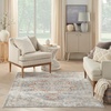 image:imageNourison Home Astra Machine Washable Beige 33 x 5 Area Rug  Easy Clean Non Shedding Bed Room Living Room Dining Room Kitchen 3 x 5Denim Multicolor