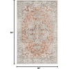 image:imageNourison Home Astra Machine Washable Beige 33 x 5 Area Rug  Easy Clean Non Shedding Bed Room Living Room Dining Room Kitchen 3 x 5Gold Multicolor