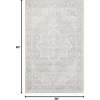 image:imageNourison Home Astra Machine Washable Beige 33 x 5 Area Rug  Easy Clean Non Shedding Bed Room Living Room Dining Room Kitchen 3 x 5Grey