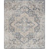 image:imageNourison Home Astra Machine Washable Beige 33 x 5 Area Rug  Easy Clean Non Shedding Bed Room Living Room Dining Room Kitchen 3 x 5Grey Blue