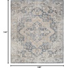 image:imageNourison Home Astra Machine Washable Beige 33 x 5 Area Rug  Easy Clean Non Shedding Bed Room Living Room Dining Room Kitchen 3 x 5Grey Blue