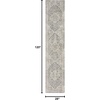 image:imageNourison Home Astra Machine Washable Beige 33 x 5 Area Rug  Easy Clean Non Shedding Bed Room Living Room Dining Room Kitchen 3 x 5Grey Blue