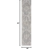 image:imageNourison Home Astra Machine Washable Beige 33 x 5 Area Rug  Easy Clean Non Shedding Bed Room Living Room Dining Room Kitchen 3 x 5Grey Blue