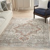 image:imageNourison Home Astra Machine Washable Beige 33 x 5 Area Rug  Easy Clean Non Shedding Bed Room Living Room Dining Room Kitchen 3 x 5Grey Multicolor