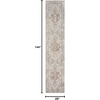 image:imageNourison Home Astra Machine Washable Beige 33 x 5 Area Rug  Easy Clean Non Shedding Bed Room Living Room Dining Room Kitchen 3 x 5Grey Multicolor