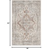 image:imageNourison Home Astra Machine Washable Beige 33 x 5 Area Rug  Easy Clean Non Shedding Bed Room Living Room Dining Room Kitchen 3 x 5Grey Multicolor