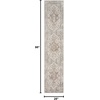image:imageNourison Home Astra Machine Washable Beige 33 x 5 Area Rug  Easy Clean Non Shedding Bed Room Living Room Dining Room Kitchen 3 x 5Grey Multicolor