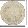 image:imageNourison Home Astra Machine Washable Beige 33 x 5 Area Rug  Easy Clean Non Shedding Bed Room Living Room Dining Room Kitchen 3 x 5Ivory Green