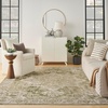 image:imageNourison Home Astra Machine Washable Beige 33 x 5 Area Rug  Easy Clean Non Shedding Bed Room Living Room Dining Room Kitchen 3 x 5Ivory Green