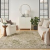 image:imageNourison Home Astra Machine Washable Beige 33 x 5 Area Rug  Easy Clean Non Shedding Bed Room Living Room Dining Room Kitchen 3 x 5Ivory Green